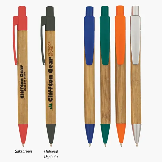 Panda Bamboo Ballpoint Pen — view 4