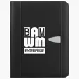 Eclipse Bonded Leather Zippered Portfolio with Calculator — view 2