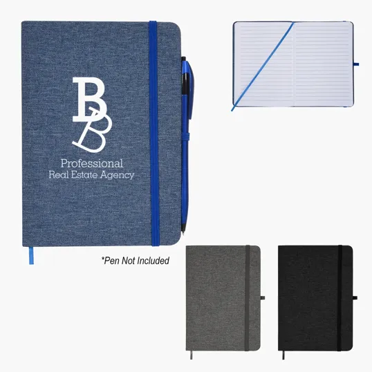 Portland Recycled Journal, 80-Page Lined Notebook — view 4
