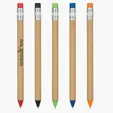 Pencil-Look Pen with Paper Barrel