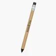 Pencil-Look Pen with Paper Barrel — view 2