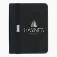 Contemporary Zippered Portfolio with Writing Pad — view 2