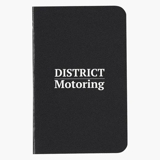 Cannon 3" x 5" Lined Notebook, Leatherette Cover