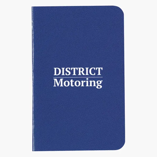 Cannon 3" x 5" Lined Notebook, Leatherette Cover — view 2
