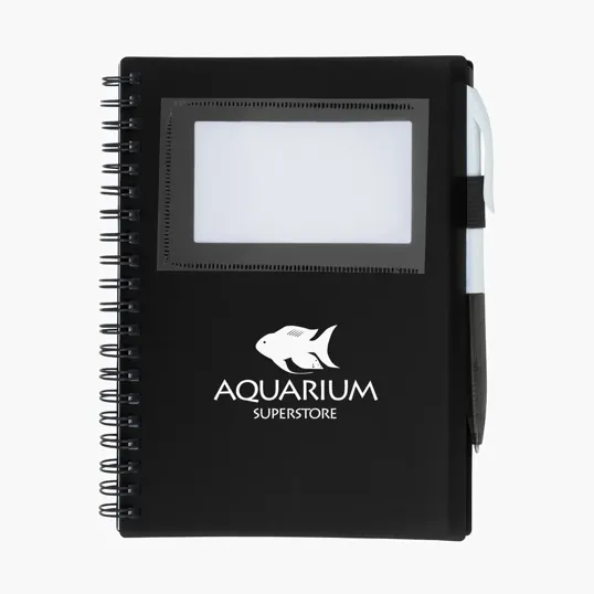 Spiral Notebook With ID Window — view 2