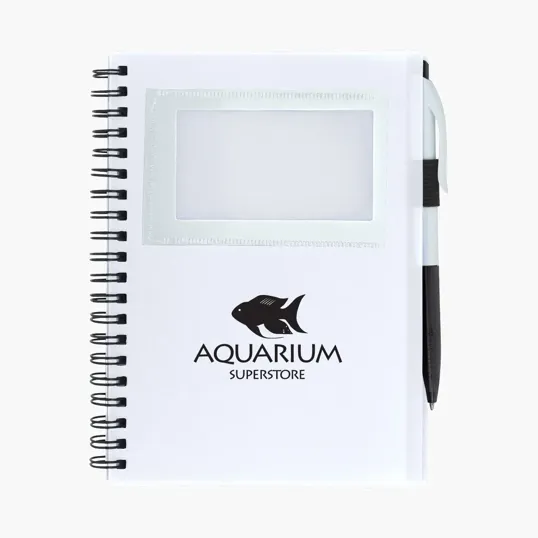 Spiral Notebook With ID Window — view 3