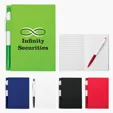 4" x 6" Notebook With Pen, 70 Pages