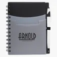 Tri-Pocket Notebook & Pen — view 2