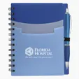Tri-Pocket Notebook & Satin Pen