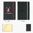 Shelby Notebook with Strap Closure and Bookmark — view 4