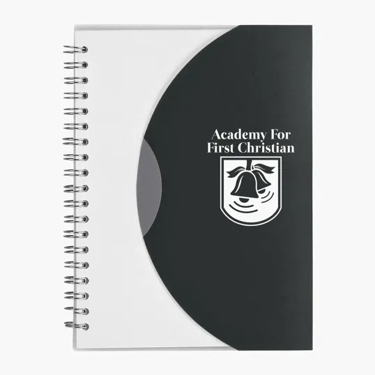 5" x 7" Spiral Notebook with Polypropylene Cover — view 2