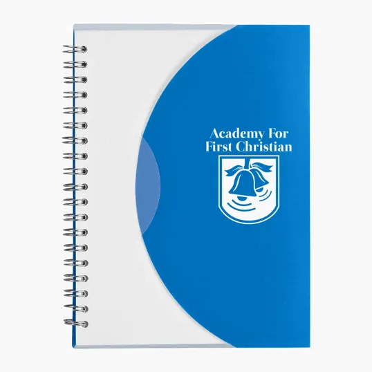 5" x 7" Spiral Notebook with Polypropylene Cover — view 3