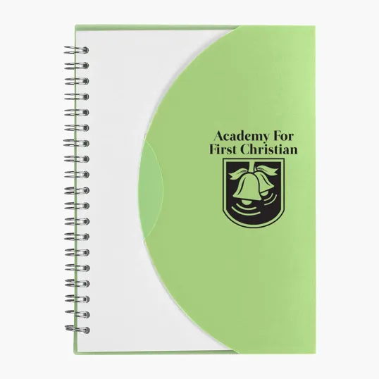 5" x 7" Spiral Notebook with Polypropylene Cover — view 4