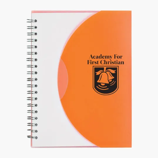 5" x 7" Spiral Notebook with Polypropylene Cover — view 5