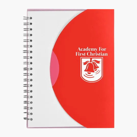5" x 7" Spiral Notebook with Polypropylene Cover — view 7