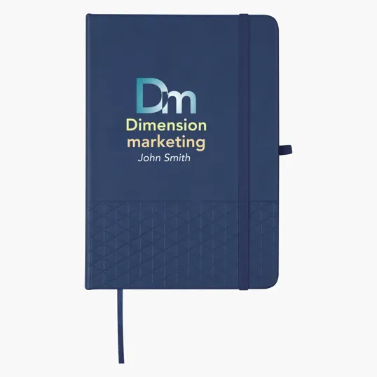 Symmetrical Journal with Pen Loop and Strap Closure — view 4