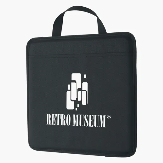Non-Woven Stadium Cushion with Front Pocket — view 4