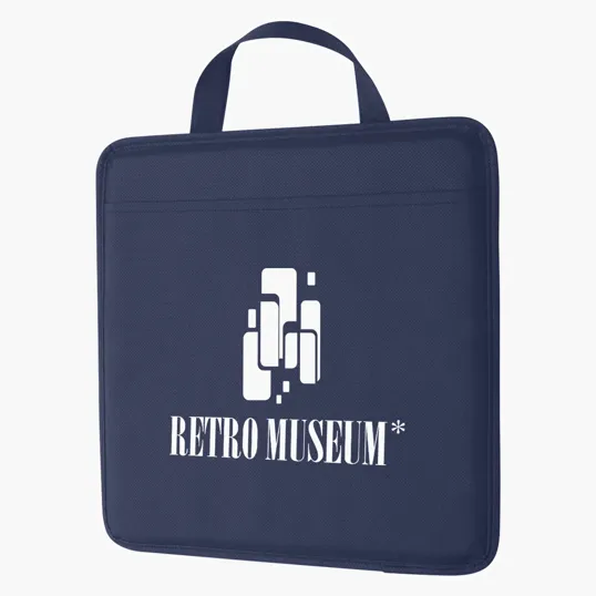 Non-Woven Stadium Cushion with Front Pocket — view 5