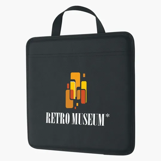 Non-Woven Stadium Cushion with Front Pocket