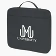 Stadium Cushion with Front Pocket and Carrying Handle — view 3