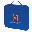 Stadium Cushion with Front Pocket and Carrying Handle — view 2