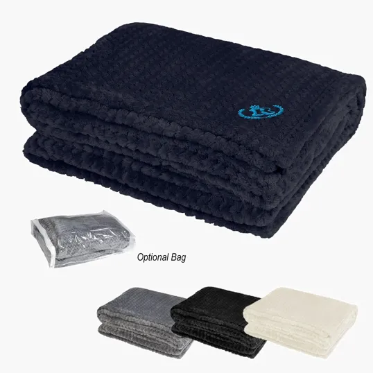 Cozy Plush Blanket, 55" x 60" — view 2