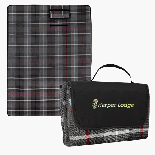 Highlander Roll-Up Blanket, 51" x 68" rPET
