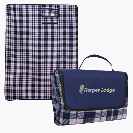 Highlander Roll-Up Blanket, 51" x 68" rPET — view 2