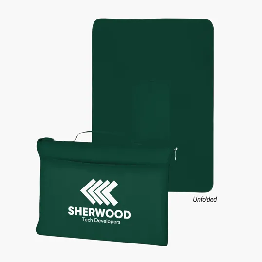 Fleece Travel Blanket with Carrying Bag — view 12