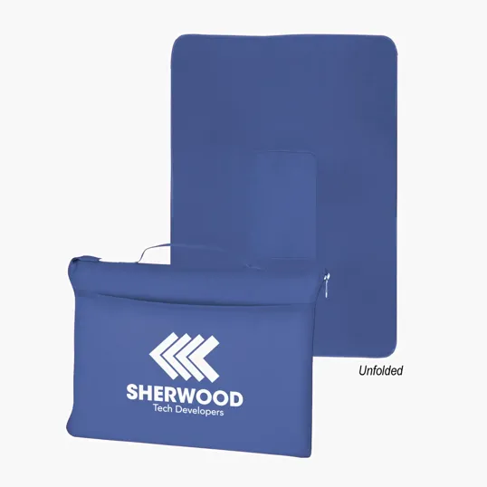 Fleece Travel Blanket with Carrying Bag — view 15