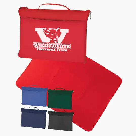 Fleece Travel Blanket with Carrying Bag — view 16
