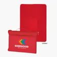 Fleece Travel Blanket with Carrying Bag — view 3