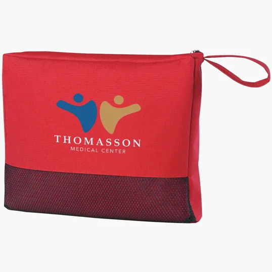 Travel Blanket, 43" x 60" Polyester — view 4