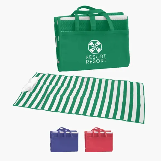 Beach Mat with Inflatable Pillow — view 4