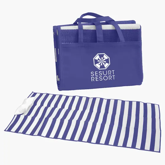 Beach Mat with Inflatable Pillow — view 5