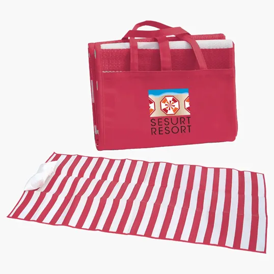 Beach Mat with Inflatable Pillow — view 3