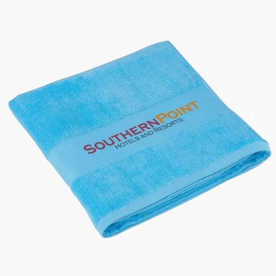 Cotton Beach Towel, 28.75 x 55 in — view 3