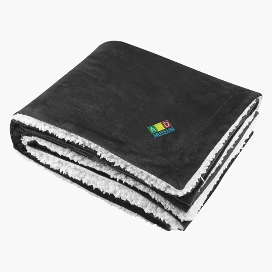 Sherpa Blanket with Carry Bag