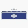 BBQ Set in Aluminum Case with Spatula, Fork, and Tongs — view 2