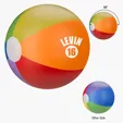Rainbow Collection 16" Beach Ball — view 2