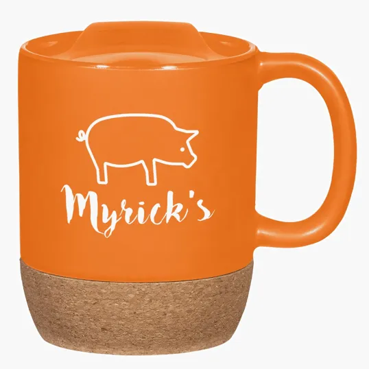 Cork Collection 14 Oz. Ceramic Mug with Cork Base — view 13