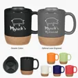 Cork Collection 14 Oz. Ceramic Mug with Cork Base — view 7
