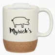 Cork Collection 14 Oz. Ceramic Mug with Cork Base — view 9