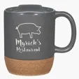 Cork Collection 14 Oz. Ceramic Mug with Cork Base — view 2