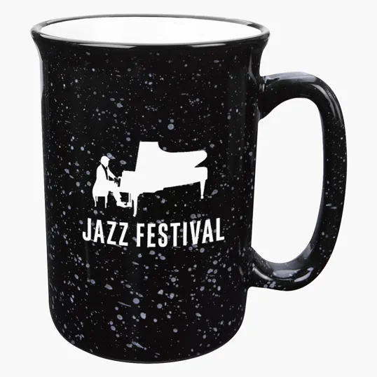 12 oz. Tall Campfire Ceramic Mug — view 2