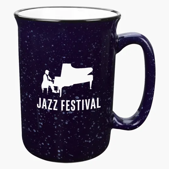 12 oz. Tall Campfire Ceramic Mug — view 3
