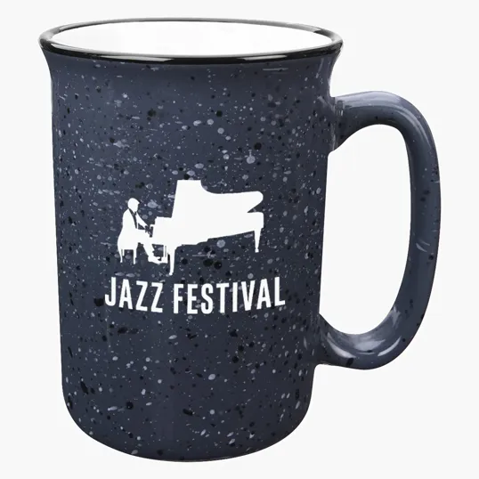 12 oz. Tall Campfire Ceramic Mug — view 4