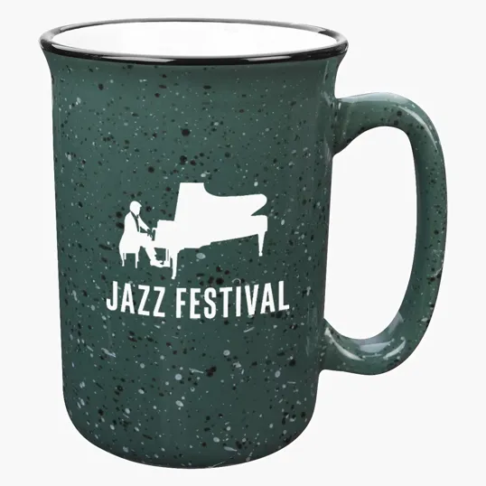 12 oz. Tall Campfire Ceramic Mug — view 5
