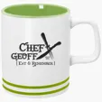 10 Oz. Lacrosse Ceramic Mug — view 3