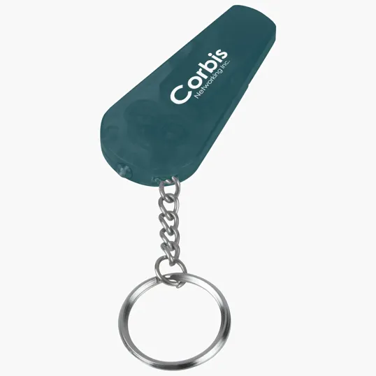 Whistle Light Key Chain with Split Ring — view 6